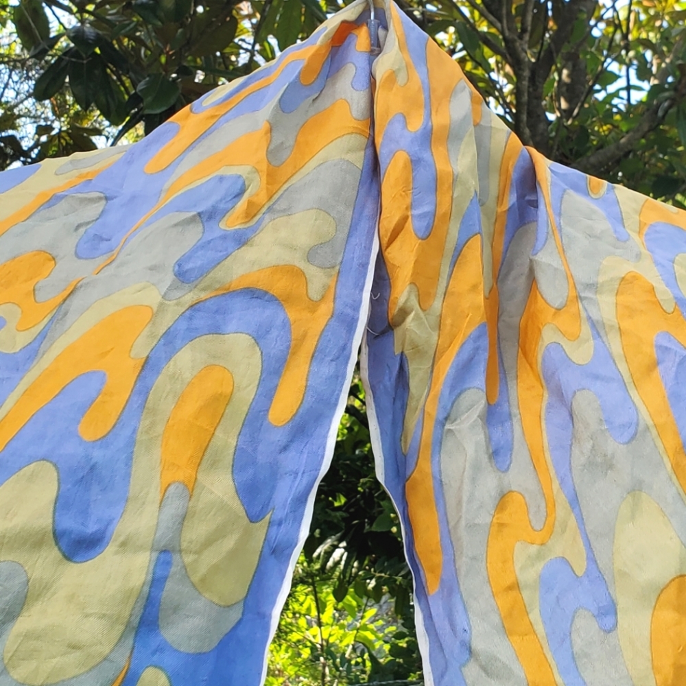 Vintage Psychedelic Scarf